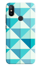 Abstract Mi A2 Hard Case Back Cover by Casekaro