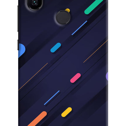 Abstract Design Mi A2 Hard Case Back Cover by Casekaro