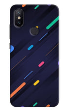 Abstract Design Mi A2 Hard Case Back Cover by Casekaro