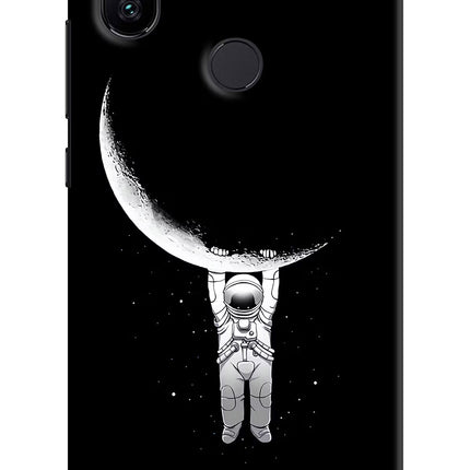 Moon Space Mi A2 Hard Case Back Cover by Casekaro