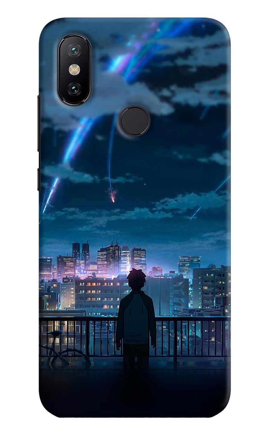 Anime Mi A2 Back Cover, Hard case