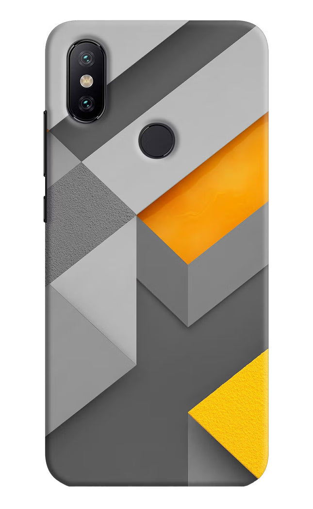Abstract Mi A2 Hard Case Back Cover by Casekaro