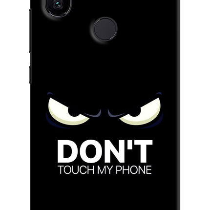 Don'T Touch My Phone Mi A2 Hard Case Back Cover by Casekaro
