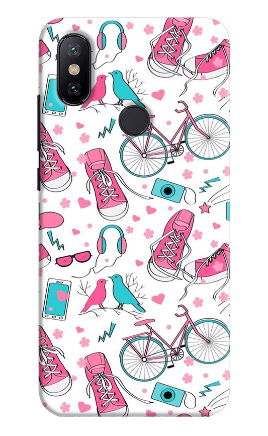 Artwork Mi A2 Hard Case Back Cover by Casekaro