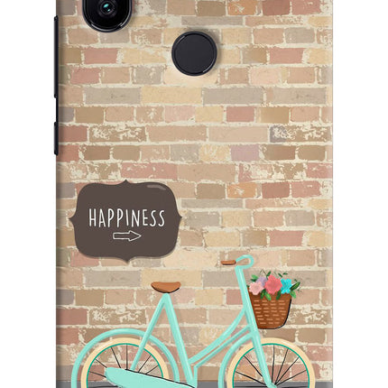 Happiness Artwork Mi A2 Hard Case Back Cover by Casekaro