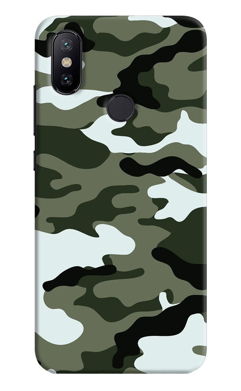 Camouflage Mi A2 Back Cover