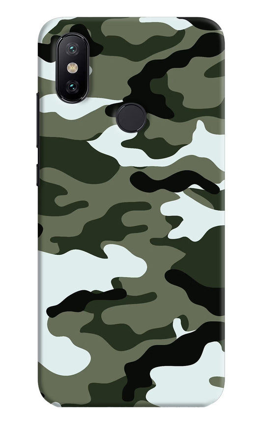 Camouflage Mi A2 Hard Case Back Cover by Casekaro
