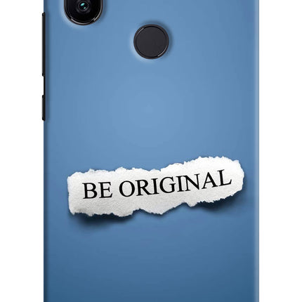 Be Original Mi A2 Hard Case Back Cover by Casekaro