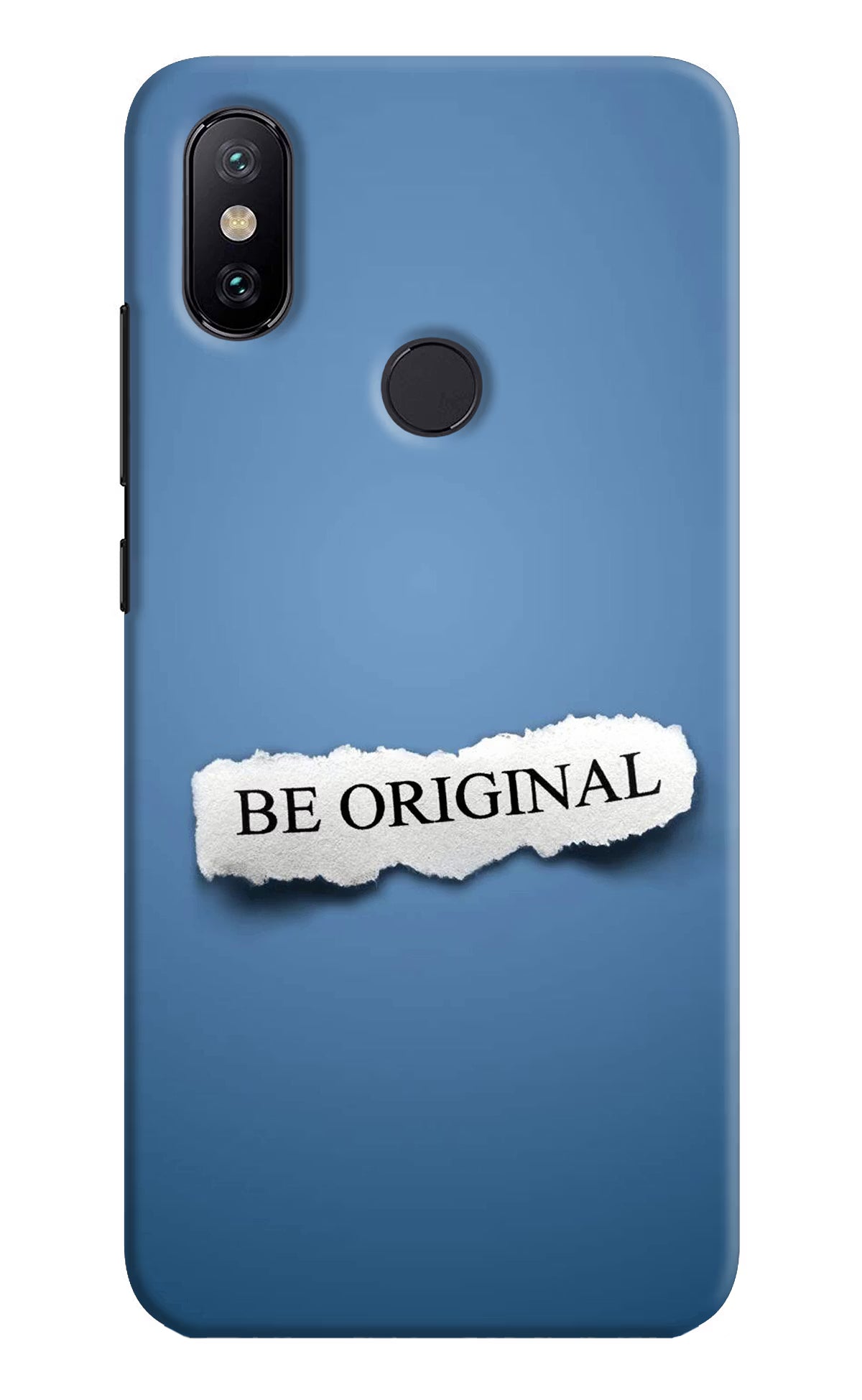 Be Original Mi A2 Hard Case Back Cover by Casekaro