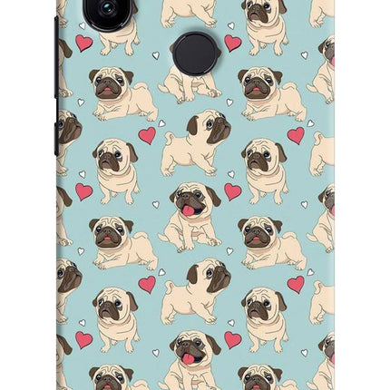 Pug Dog Mi A2 Hard Case Back Cover by Casekaro