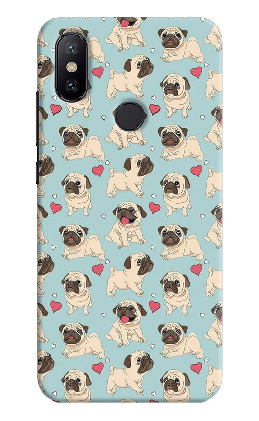 Pug Dog Mi A2 Hard Case Back Cover by Casekaro