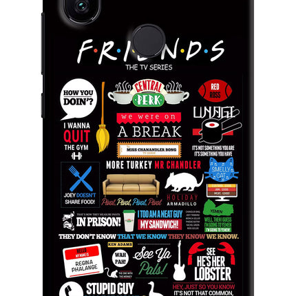 FRIENDS Mi A2 Hard Case Back Cover by Casekaro