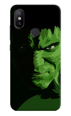 HULK Mi A2 Hard Case Back Cover by Casekaro