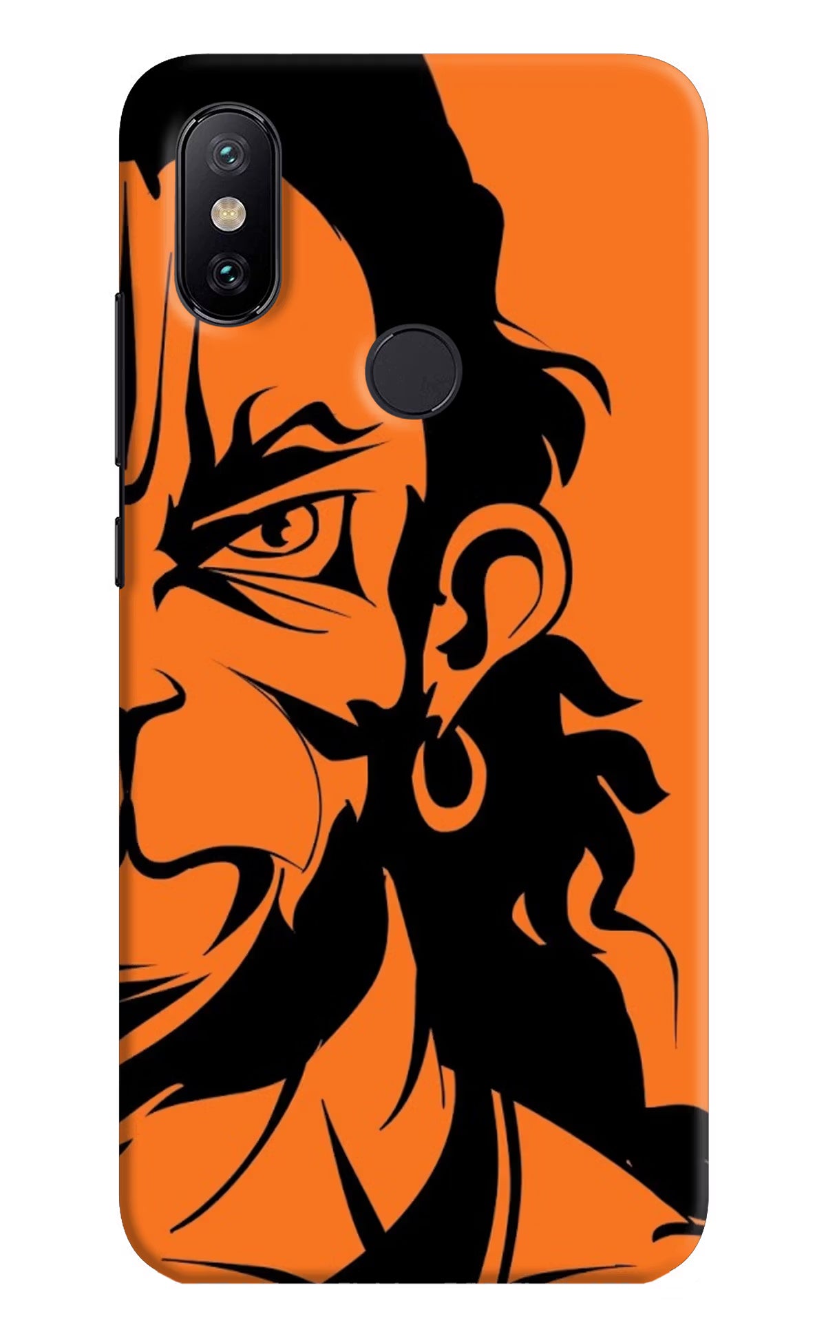 Hanuman Mi A2 Hard Case Back Cover by Casekaro