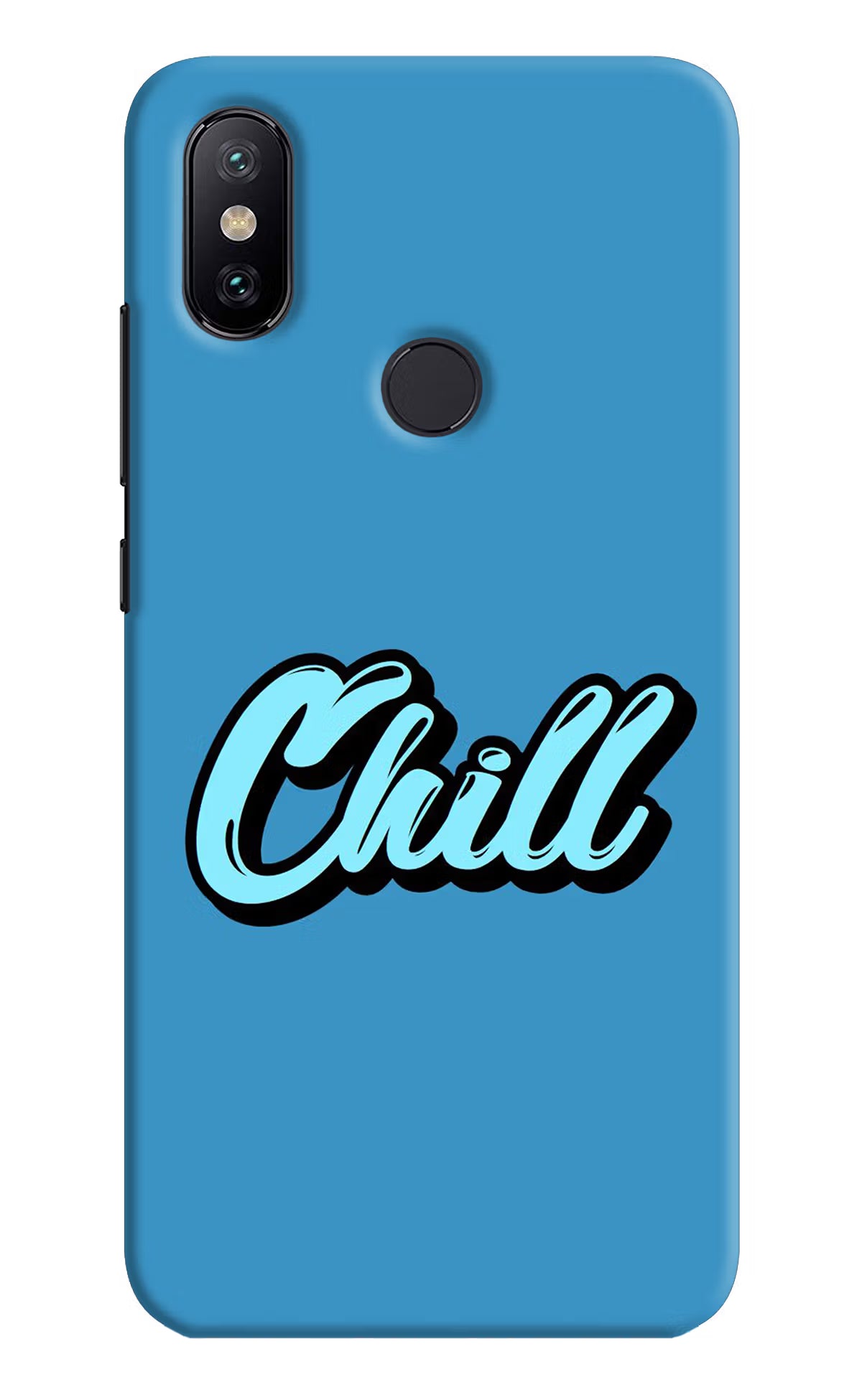 Chill Mi A2 Hard Case Back Cover by Casekaro