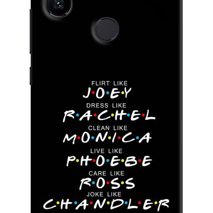 FRIENDS Character Mi A2 Hard Case Back Cover by Casekaro