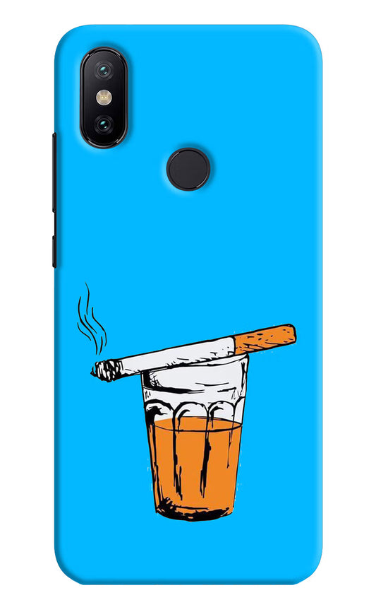 Chai Sutta Mi A2 Hard Case Back Cover by Casekaro