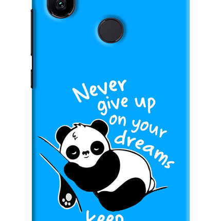 Keep Sleeping Mi A2 Hard Case Back Cover by Casekaro