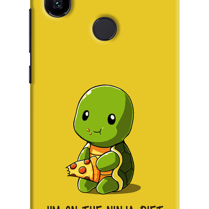 I'm on Ninja Diet Mi A2 Hard Case Back Cover by Casekaro