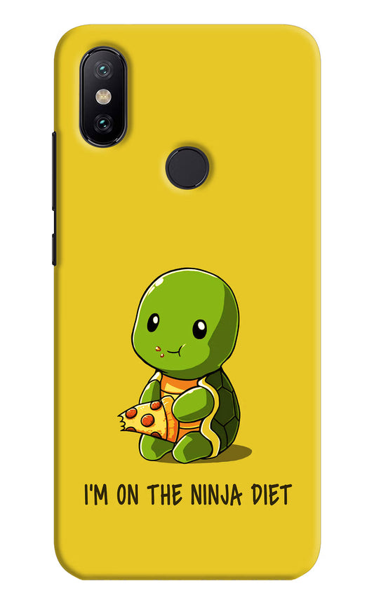 I'm on Ninja Diet Mi A2 Hard Case Back Cover by Casekaro