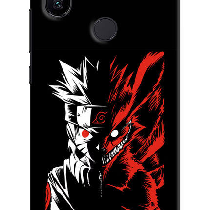 Naruto Two Face Mi A2 Hard Case Back Cover by Casekaro