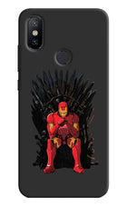 Ironman Throne Mi A2 Hard Case Back Cover by Casekaro
