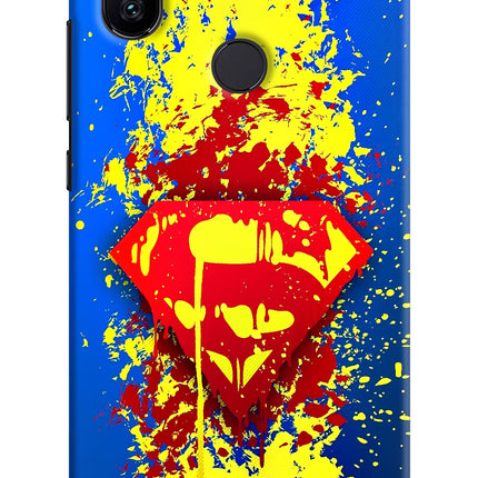 Superman logo Mi A2 Hard Case Back Cover by Casekaro