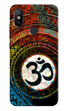 Om Cultural Mi A2 Hard Case Back Cover by Casekaro