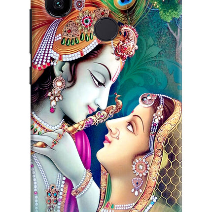 Lord Radha Krishna Mi A2 Hard Case Back Cover by Casekaro