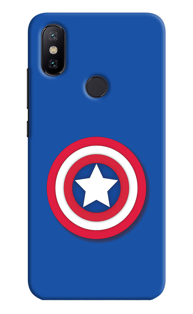 Shield Mi A2 Hard Case Back Cover by Casekaro