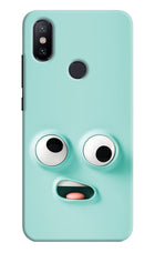 Funny Cartoon Mi A2 Hard Case Back Cover by Casekaro