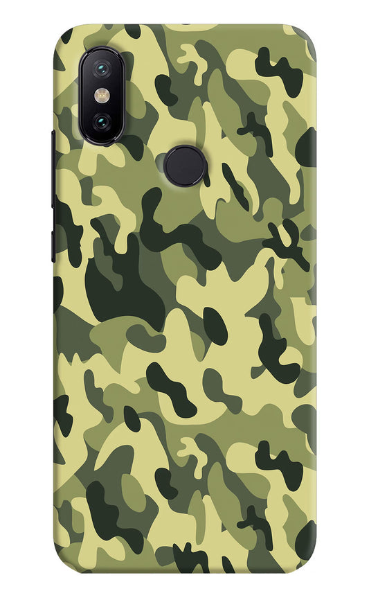 Camouflage Mi A2 Hard Case Back Cover by Casekaro