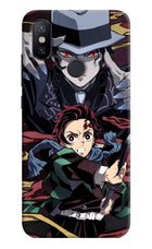 Demon Slayer Mi A2 Hard Case Back Cover by Casekaro