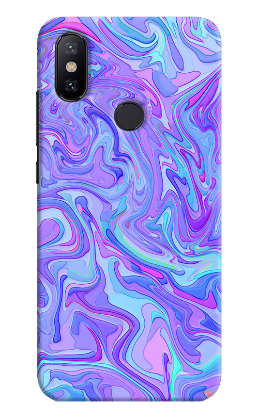 Glitter Mi A2 Hard Case Back Cover by Casekaro