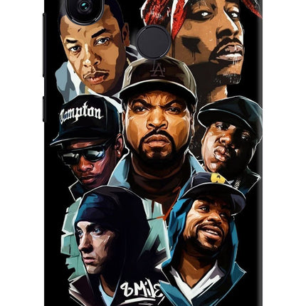 Rappers Mi A2 Hard Case Back Cover by Casekaro