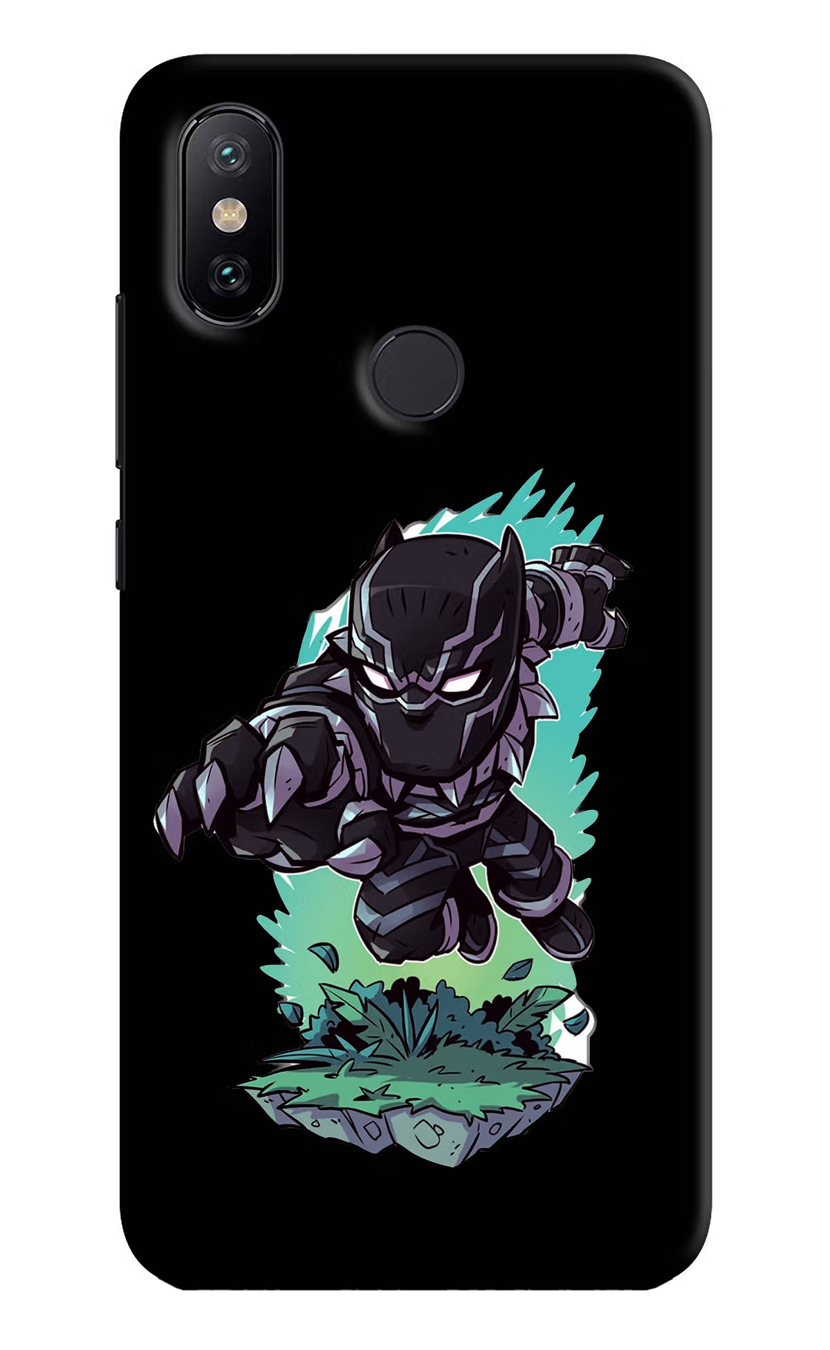 Black Panther Mi A2 Hard Case Back Cover by Casekaro