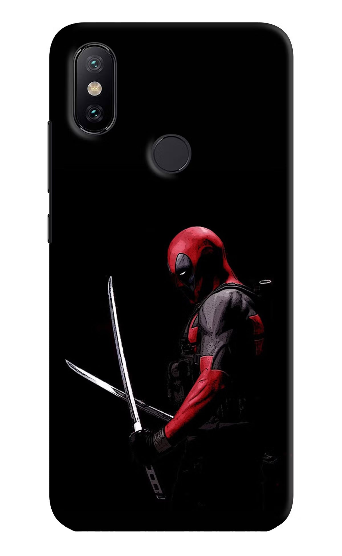 Deadpool Mi A2 Hard Case Back Cover by Casekaro