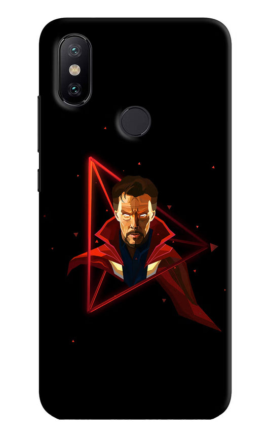Doctor Ordinary Mi A2 Hard Case Back Cover by Casekaro
