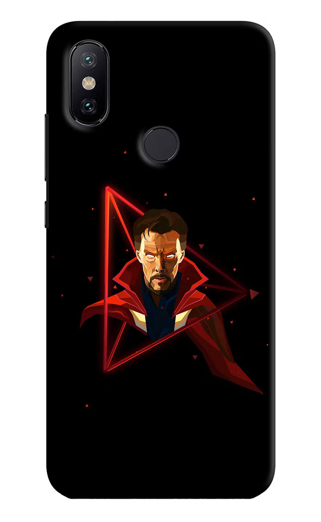 Doctor Ordinary Mi A2 Hard Case Back Cover by Casekaro