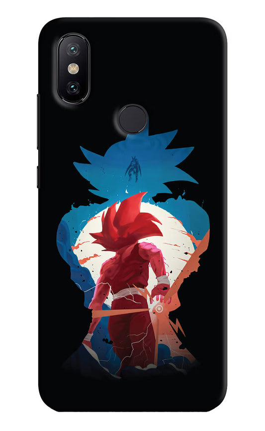 Goku Mi A2 Hard Case Back Cover by Casekaro