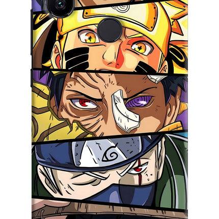 Naruto Character Mi A2 Hard Case Back Cover by Casekaro