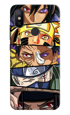 Naruto Character Mi A2 Hard Case Back Cover by Casekaro