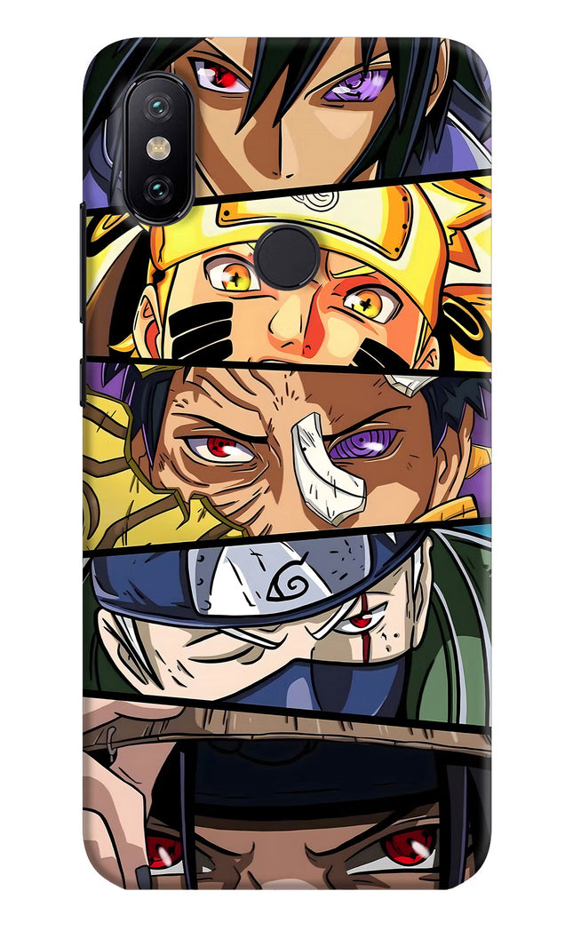 Naruto Character Mi A2 Hard Case Back Cover by Casekaro