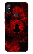Itachi Uchiha Mi A2 Hard Case Back Cover by Casekaro