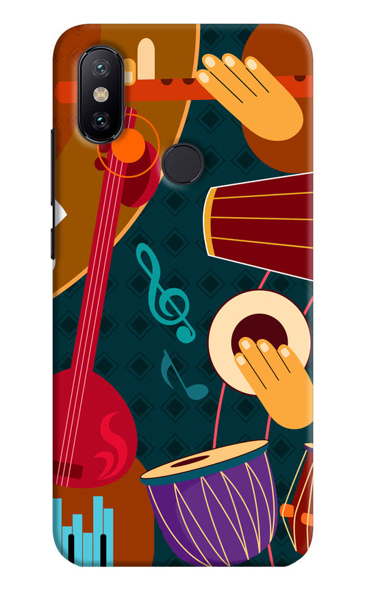 Music Instrument Mi A2 Hard Case Back Cover by Casekaro