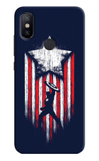 Captain America Marvel Art Mi A2 Hard Case Back Cover by Casekaro