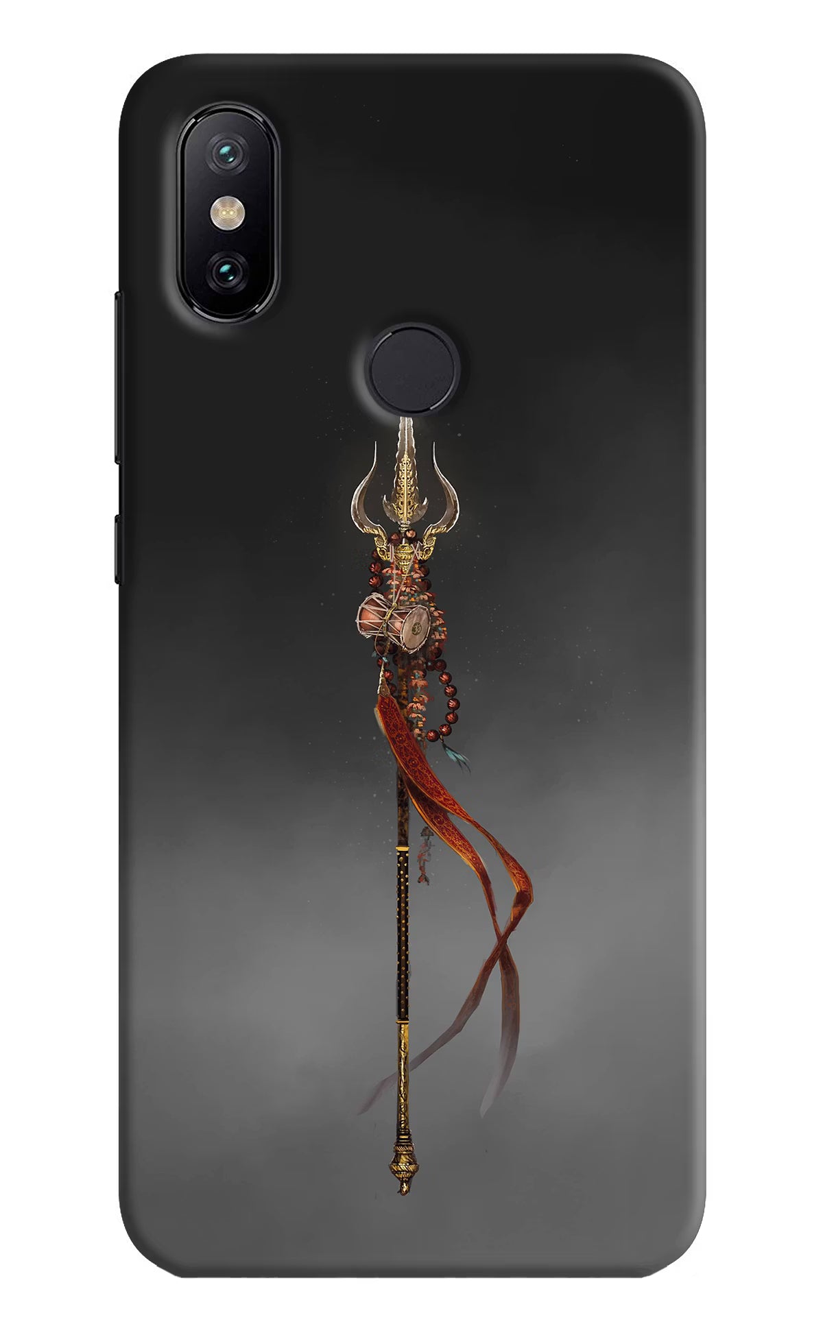 Shiv Trishul Mi A2 Hard Case Back Cover by Casekaro