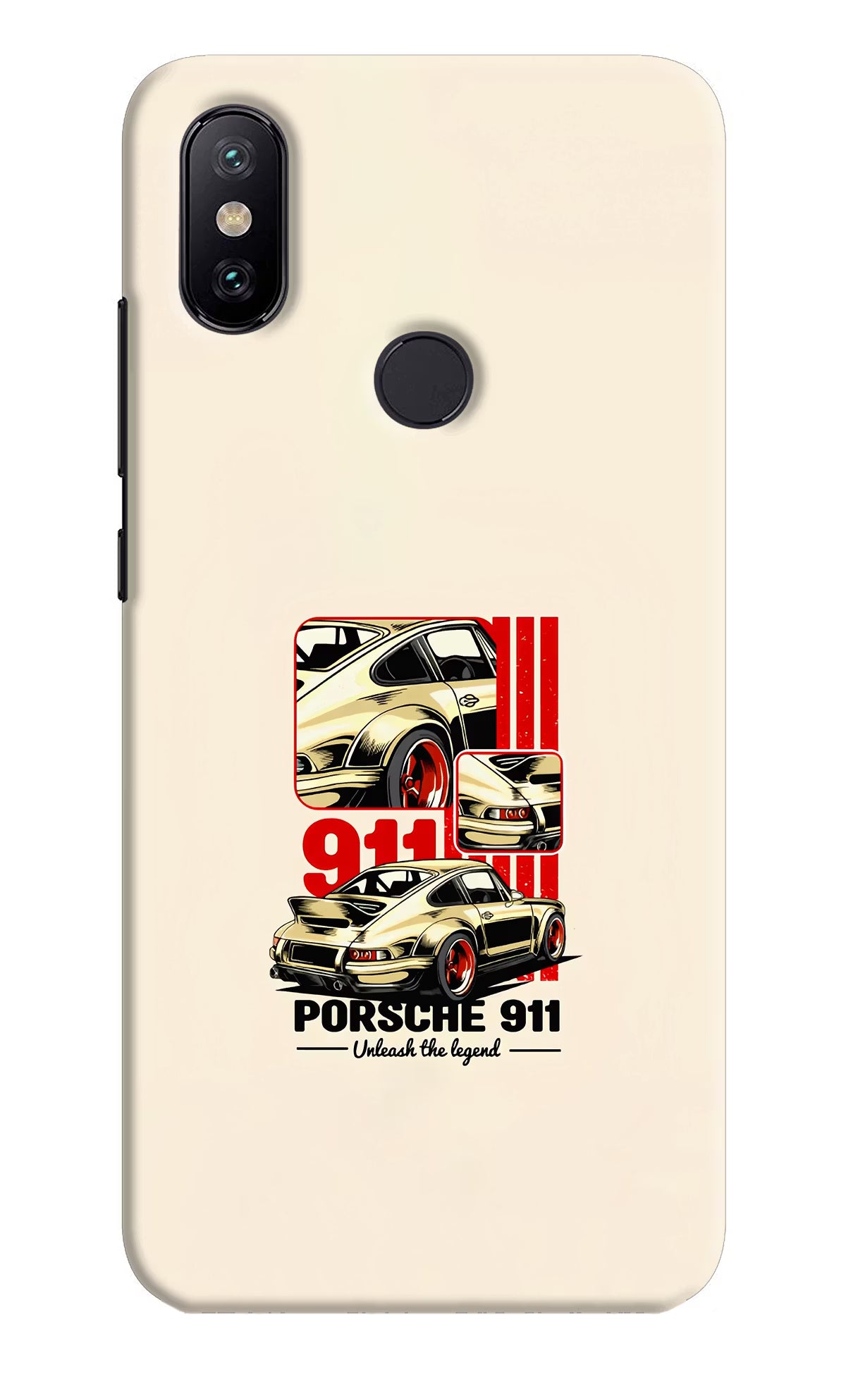 Classic Porsche 911 Mi A2 Hard Case Back Cover by Casekaro