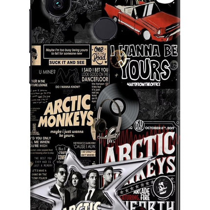 Arctic Monkeys Mi A2 Hard Case Back Cover by Casekaro