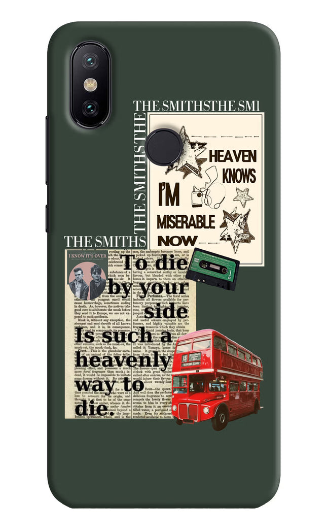The Smiths Mi A2 Hard Case Back Cover by Casekaro